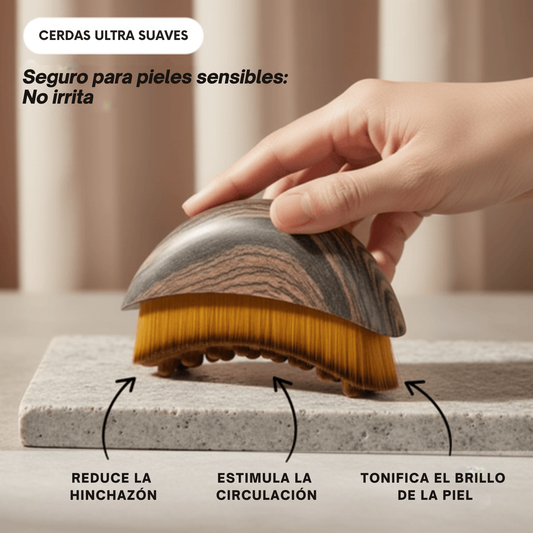 Cepillo Facial de Contorno Linfático
